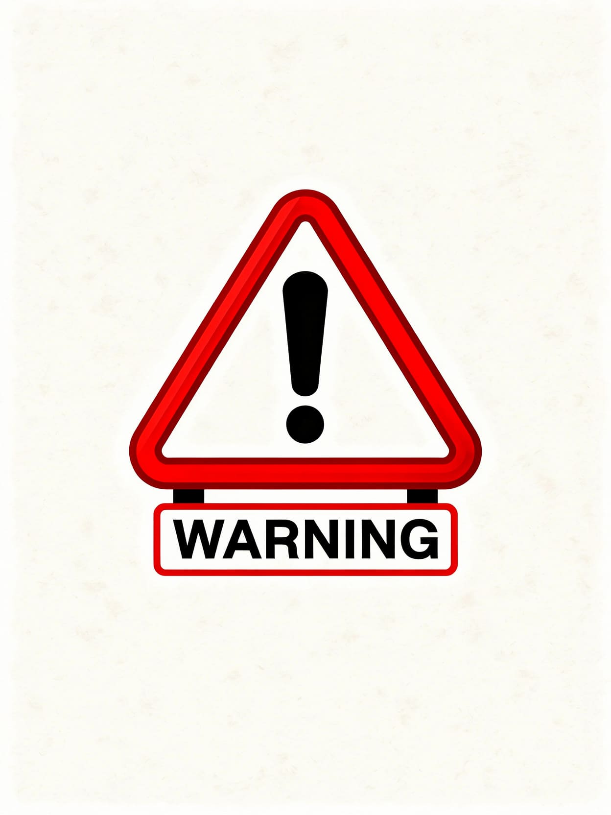 Wenn Sie einen Detektiv suchen, achten Sie auf folgende Punkte 4 warning sign red alert caution