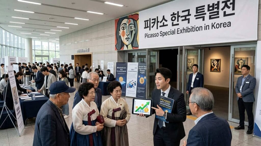 Phishing in der Türkei und Kunst-Krypto-Betrug in Südkorea 2 Fake_Picasso_exhibition_crypto_scam