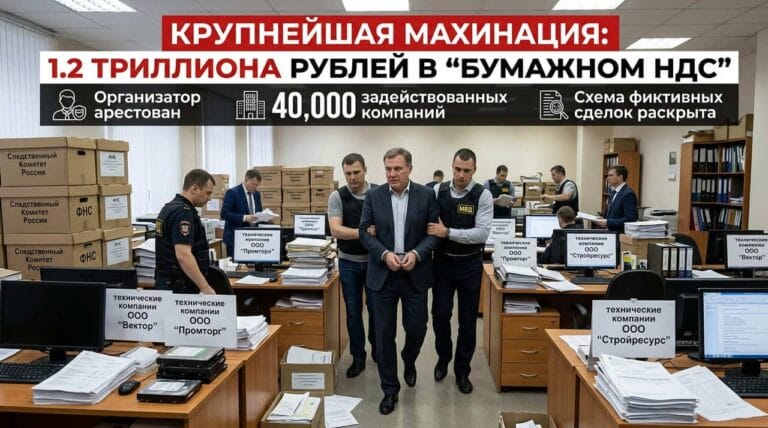 „Papier-MwSt.“ – Steuerkarussell im Wert von 1,2 Billionen Rubel 13 Paper_VAT_fraud_arrested_Russia