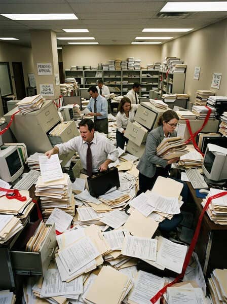 Wie Telefonbetrüger unsere Psyche hacken und uns wehrlos machen 6 Bureaucratic_flood